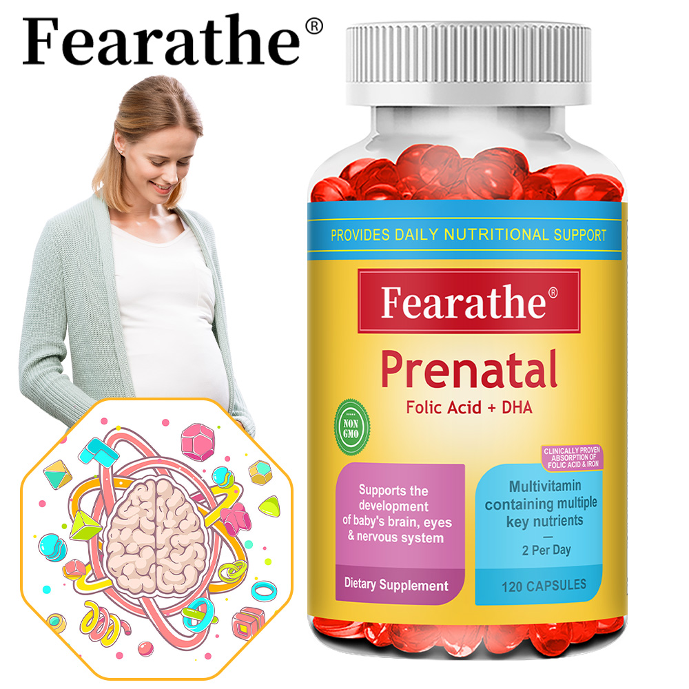 Nutrition & Fitness Station - Prenatal Multivitamin Capsules with Folic Acid