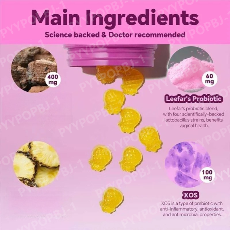 Probiotic Gummies Pineapple Fl - Probiotics Women Health 评论和价格