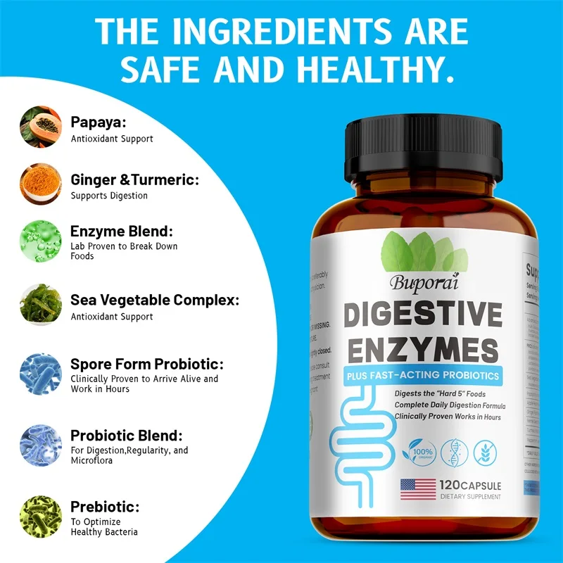 Digestive Enzymes Supplement - - Probiotics Women Health 评论和价格