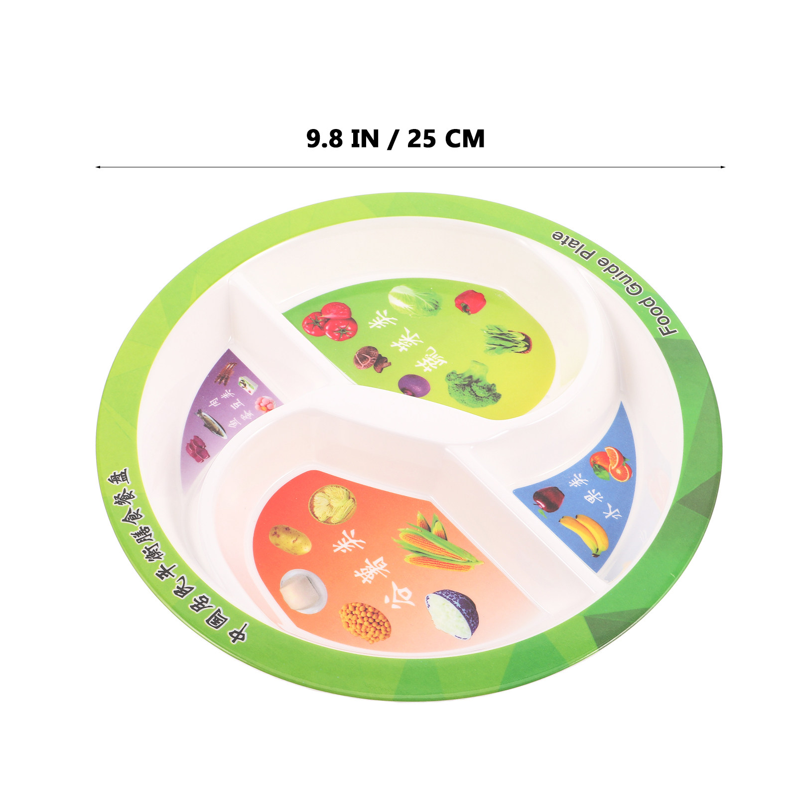 Unbreakable Divided Plate For  - Nutrition & Fitness Station 评论和价格