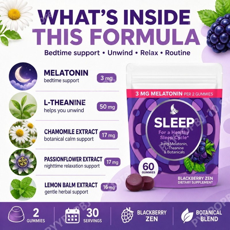 Melatonin Sleep Gummies 3mg wi - Melatonin Sleep Gummy 评论和价格