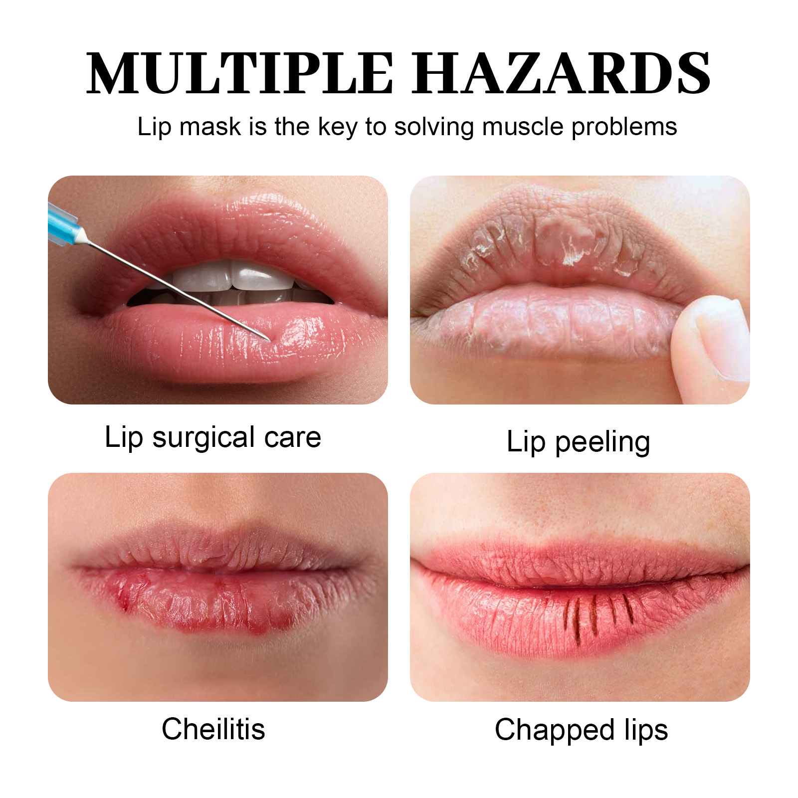 Hoygi Hydrogel Lip Mask Sheets - Mct Oil Coconut 评论和价格