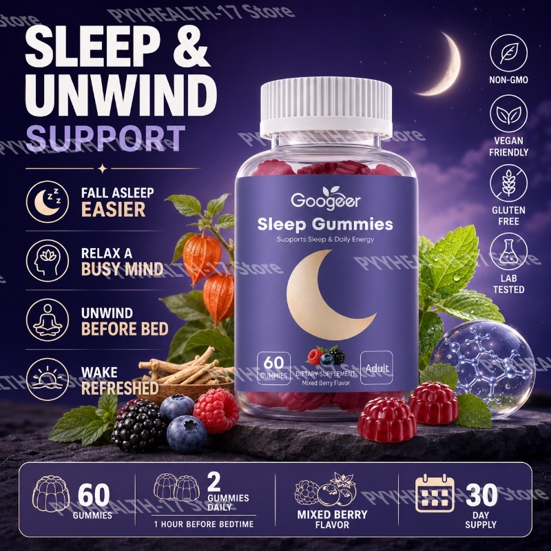 Googeer Sleep Gummies for Adul - Melatonin Sleep Gummy 评论和价格